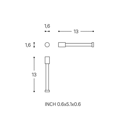 Portarrollos para papel higiénico Logic - The Bath