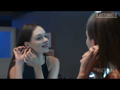 Espelho de casa de banho de aumento Indiana