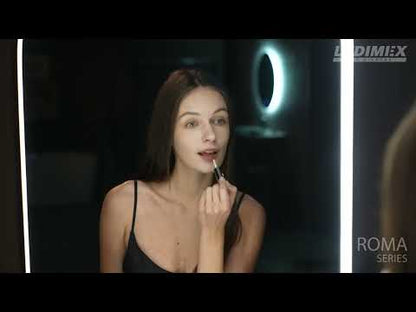 Espelho de luz led indireta Roma