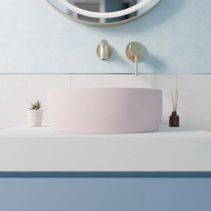 Lavabo rosa redondo Jana - Thebath