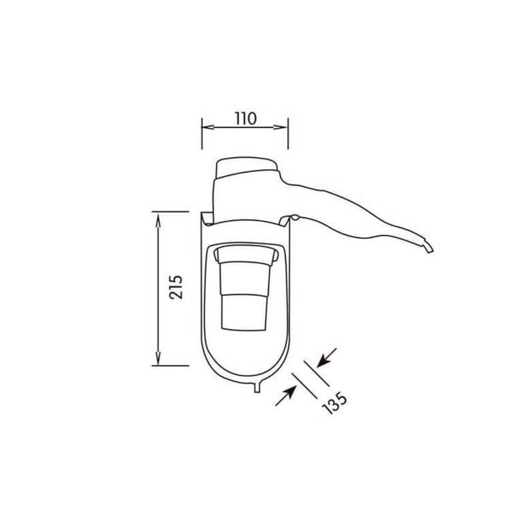 Secador de cabelo 1600w