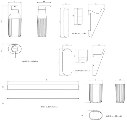 Set modular completo Alife - The Bath