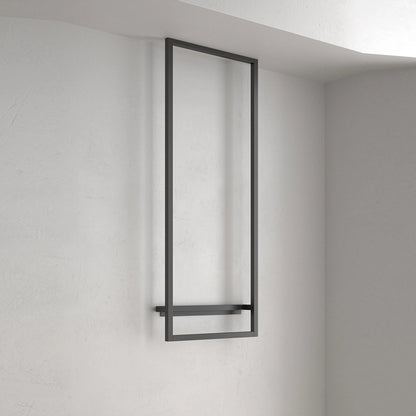 Soporte metálico de techo para espejo
