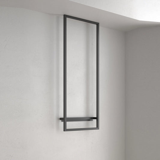 Soporte metálico de techo para espejo