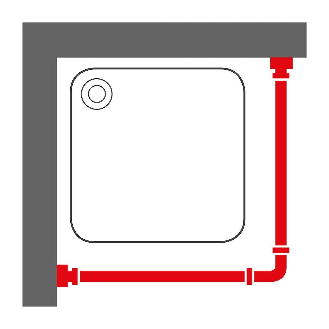 Soporte para esquina 90x90 Easy Roll