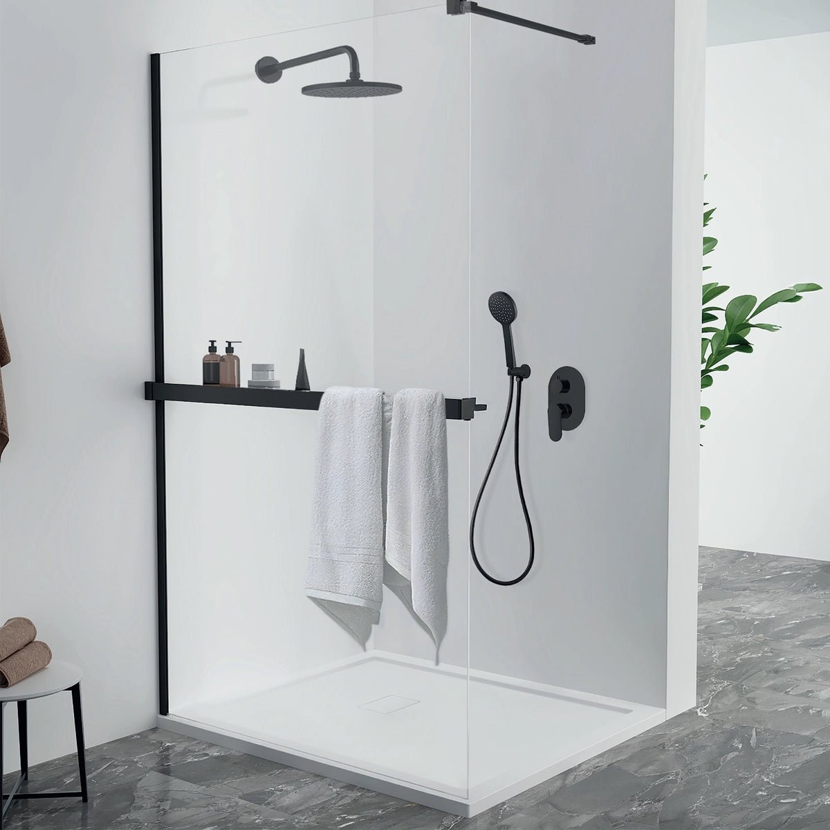 Toallero ducha con estante Fresh - The Bath