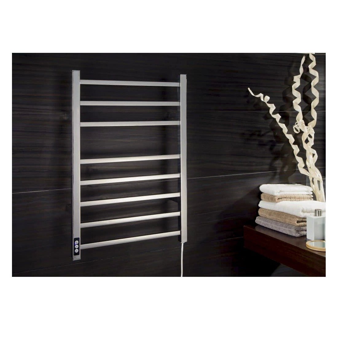 Toallero eléctrico cuadrado INOX 304