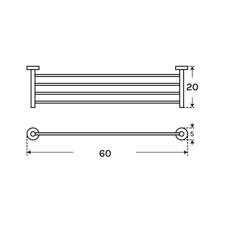 Toalheiro para banheiro Start