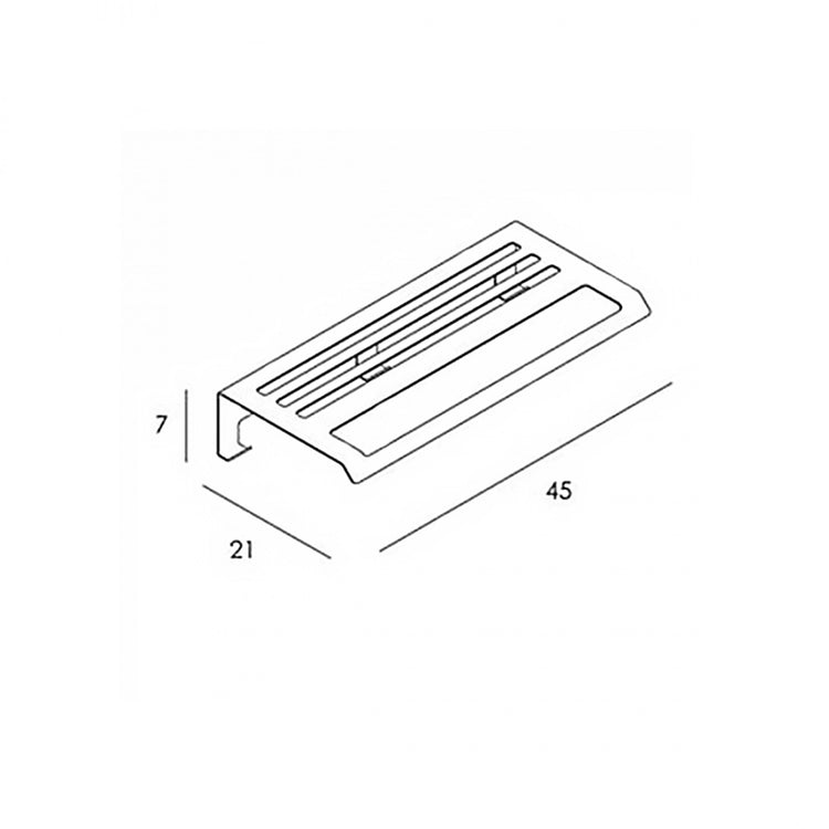 Toalheiro com cabides Slim 2300