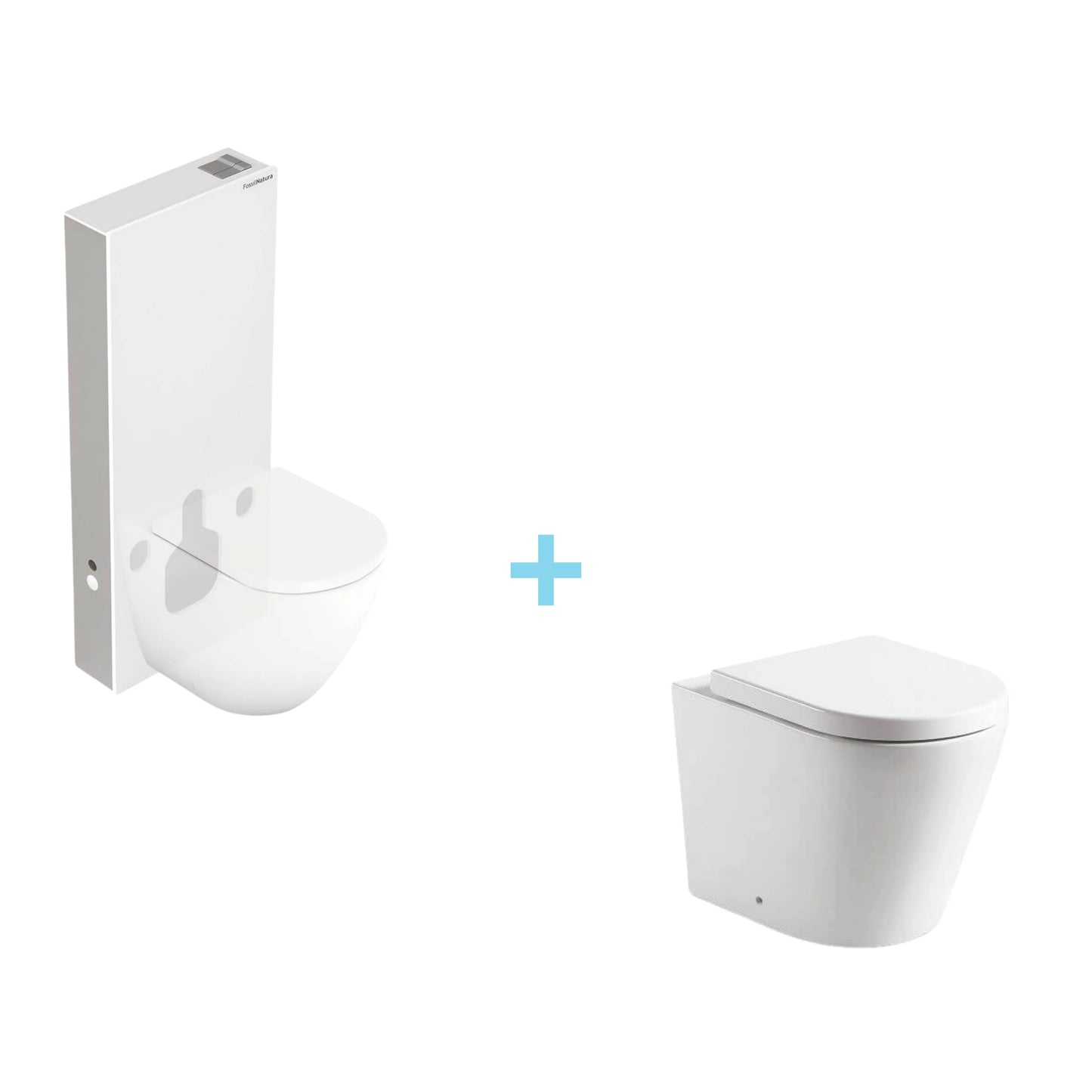 Pack Cisterna Vista white + Wc Veneza Compacto