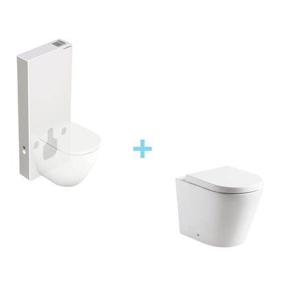 Pack Cisterna Vista white + Wc Veneza Compacto