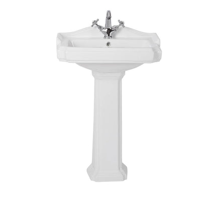 Inodoro Clásico York Style + Lavabo con pedestal York Style - Thebath